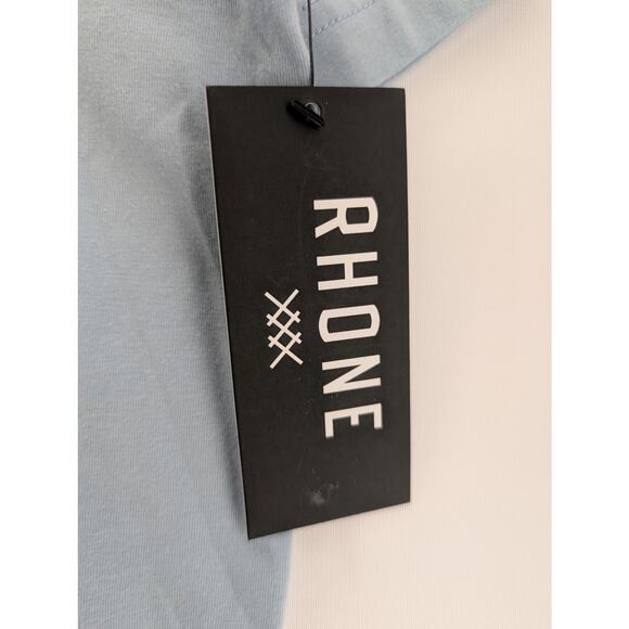 NWT Rhone Origin Tee - Classic Fit in Artic Blue size XXL - Picture 3 of 6